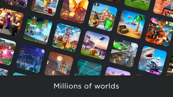 Roblox MOD APK millions of worlds